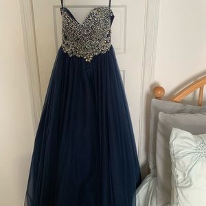 david’s bridal prom dress .